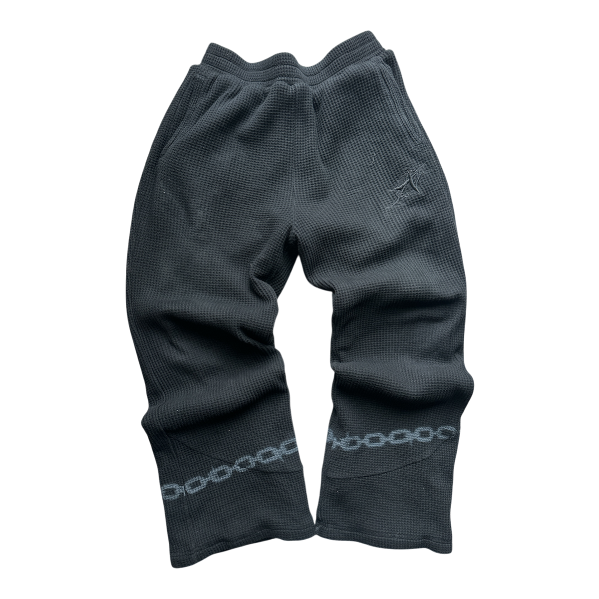 PROPPA WAFFLE PANT [BLACK]