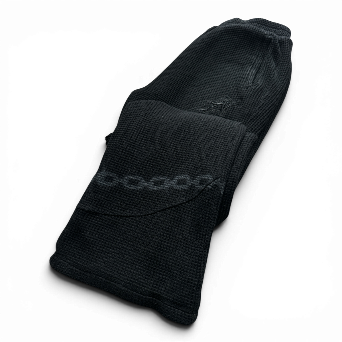 PROPPA WAFFLE PANT [BLACK]